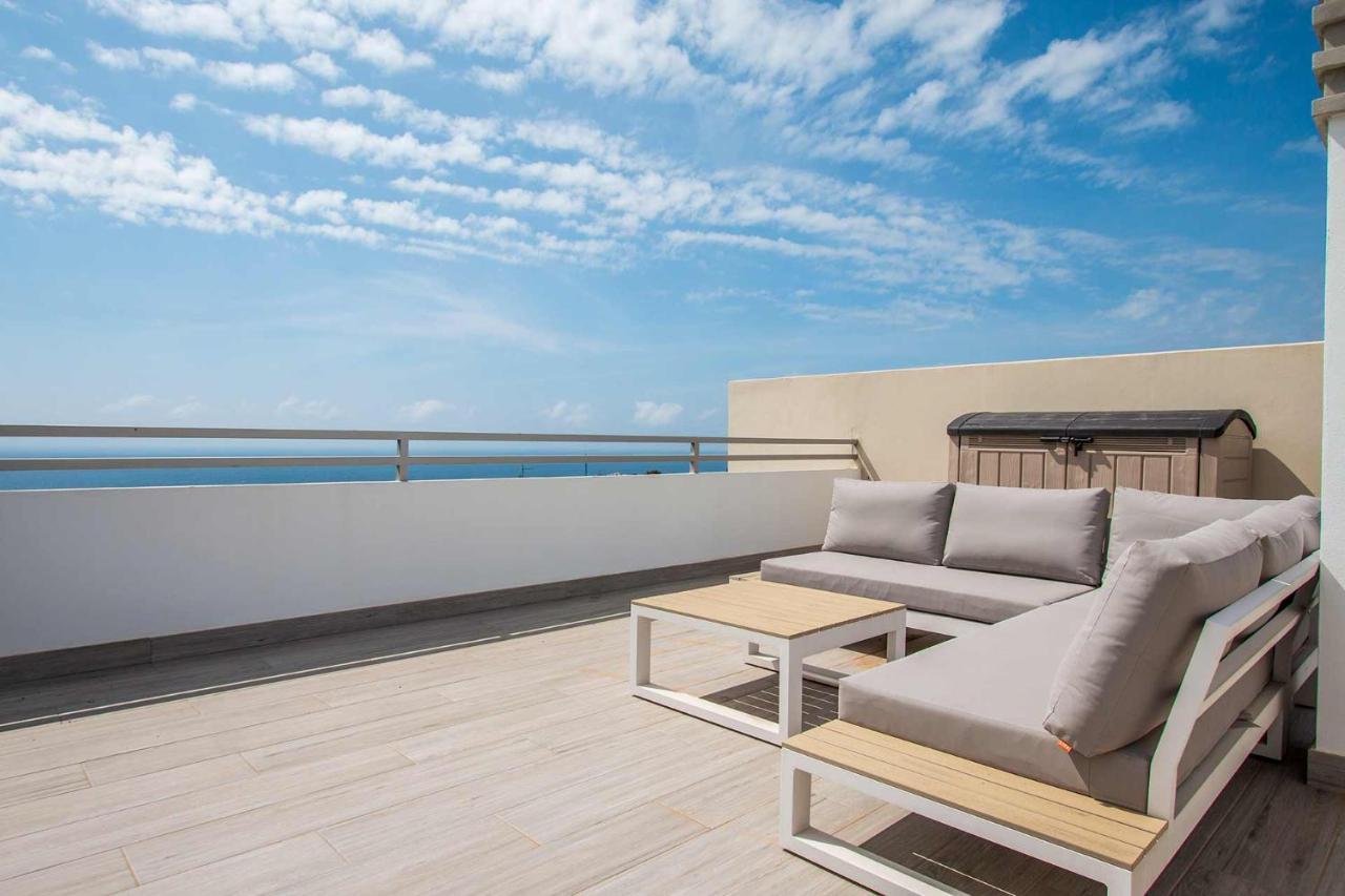 Вілла Capistrano Garden, Piscina Privada Y Vistas Al Mar Нерха Екстер'єр фото